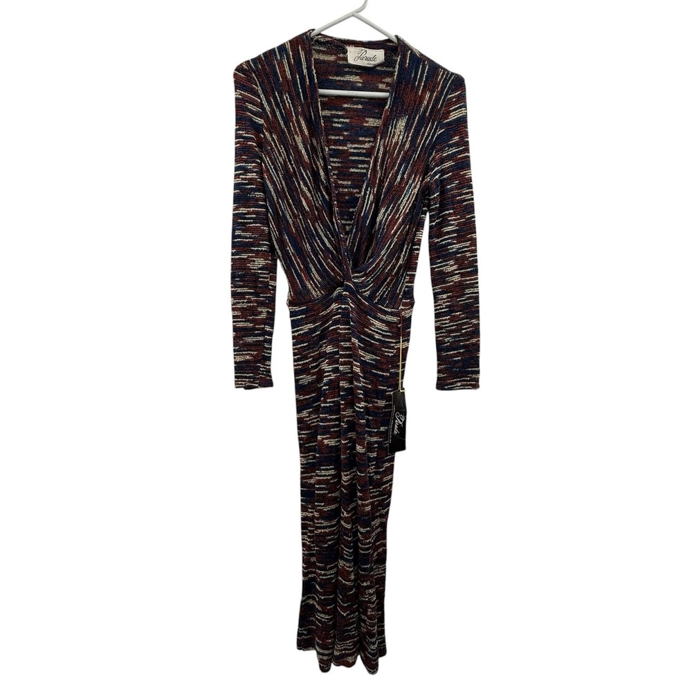 FLAWS- vintage parade New York knit dress size 6 mod